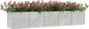 A long, rectangular raised garden bed filled with red flowers and green foliage, set against a white background. Náhľad obrázku produktu