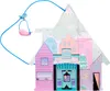A toy winter cottage playset with a ski lift. Produktbild-Vorschau