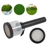 A product shot of a flocking machine with three circular images of scenery above it. Náhled obrázku produktu