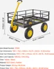 VEVOR Bollerwagen 544,31 kg, Transportwagen, Gartenwagen, Produktbild-Vorschau 8