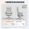 Ergonomická kancelárska stolička určená na hranie, vybavená Náhľad obrázku produktu 3