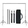 vidaXL Set da studio fotografico con softbox e sfondo Anteprima dell’immagine prodotto 12