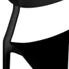 Homestyle4u Gartenstuhl WM schwarz 4er Set stapelbar Produktbild-Vorschau 12
