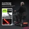 LVHOM : scooter pour seniors léger en aluminium, 4 roues, Voir les images du produit 6