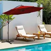 Parasol Izrielar 3 m rouge Parasol de jardin avec Voir les images du produit 10
