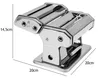 MONZANA® Nudelmaschine Edelstahl manuell verschiedene Produktbild-Vorschau 8