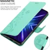 Etui Cadorabo do Honor 9X w kolorze FLORAL TURQUOISE z Podgląd zdjęcia produktu 4