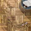 home24 Terrassenfliese - 33er-Set - Akazie Massiv Produktbild-Vorschau 1