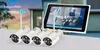 Kit de vigilancia con 4 cámaras WiFi FullHD y grabador Tuya Vista previa de la imagen del producto 9