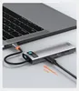Baseus Metal Gleam 8W1 Wielofunkcyjny Hub Usb Typ C - Usb Podgląd zdjęcia produktu 10