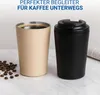 Kaffeebecher to go 'Ceramico' 360 ml - Edelstahl außen Produktbild-Vorschau 6