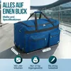 MONZANA® Reisetasche mit Rollen 160L Trolley Funktion Produktbild-Vorschau 5