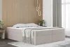 Boxspringbett Schlafzimmerbett PRIMA 200x220cm Stoff Creme Produktbild-Vorschau 2