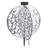 Solarleuchte Garten Scheibe 40cm Solarlampe Außen Leuchte Produktbild-Vorschau 2