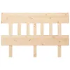 The Living Store Kopfteil 123,5x3x81 cm Massivholz Kiefer Produktbild-Vorschau 4