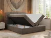 MKS MEBLE Boxspringbett 180x200 mit Matratze, Bett mit Produktbild-Vorschau 2