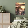MuchoWow® Wandteppich Wandbehang Schottische Hochlandrind - Produktbild-Vorschau 4