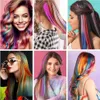 INF Extensiones de cabello con clip, paquete de 10 Gris Vista previa de la imagen del producto 4