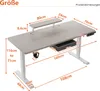 A diagram showing the dimensions of a standing desk. Náhled obrázku produktu
