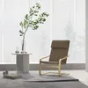 HOMCOM Relaxsessel Ruhesessel mit Armlehne Leinenbezug Produktbild-Vorschau 2