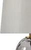 BELIANI Tischlampe Transparentes und graues Rauchglas Produktbild-Vorschau 7
