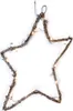 Best Season LED-Dekostern "Willow Star" braun, ca.35 x 25 Produktbild-Vorschau 7