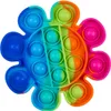 Fidget Pop Toy Rainbow Anti Stress Bubble Pop Trend Push it Produktbild-Vorschau 7
