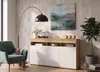 Große Kommode Fernsehschrank LUNA 3D Golden Craft Produktbild-Vorschau 2
