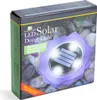 Solarbetriebene LED-Gartenleuchte – Lila – 4x kaltweiße Produktbild-Vorschau 3