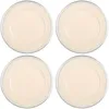 com-four® 4x Platzteller Vintage cremeweiß mit Motivrand - Produktbild-Vorschau 1