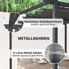Outsunny Pergola 3x3m Garten Pavillon Terrassendachung aus Produktbild-Vorschau 5