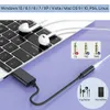 L05 USB auf 3,5mm Stereo Audio Adapter Kabel für Kopfhörer Produktbild-Vorschau 3