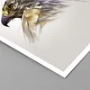 Poster - Poster ohne Rahmen - Adler Vogel Feder - 60x60 cm Produktbild-Vorschau 2