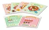 A collage of cards depicting different pizza toppings and ingredients, likely for a game or educational tool. Produktbild-Vorschau