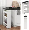 Rollcontainer Vicco Rivo Weiß/Anthrazit 20 x 84.4 cm, Model Produktbild-Vorschau 2