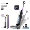 A product shot of a wet and dry vacuum cleaner with accessories and packaging. Produktbild-Vorschau