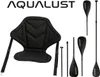 AQUALUST Sedile per kayak + pagaia Dual Tech per tavola da Anteprima dell’immagine prodotto 1