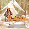 Zimilo 125 cm Klappbarer Multifunktionstisch mit Griff, Produktbild-Vorschau 7