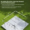 Ersatzdach für 3 x 3 m Pergola, einziehbar, mit Produktbild-Vorschau 4