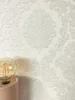 NEWROOM Tapete Creme Vliestapete Ornamente - Mustertapete Produktbild-Vorschau 1