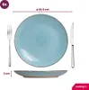 Cookinglife Mensole tavola Ocean Blue ø 26,5 cm - 6 pezzi Anteprima dell’immagine prodotto 5