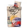 A bedding set with a Volkswagen Bulli van design. Náhled obrázku produktu