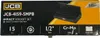 The image shows the packaging of a JCB impact socket set. Produktbild-Vorschau