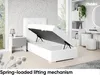 MEBLINI Boxspringbett mit Bettkasten - Gepolstert Produktbild-Vorschau 3