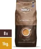 A bag of coffee beans with a cup of coffee and coffee beans depicted. Produktbild-Vorschau