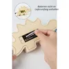 Montessori Sensorik Lernspielzeug aus Holz – Busy Board für Produktbild-Vorschau 9
