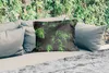 MuchoWow® Outdoor Kissen - Blätter - Monstera - Abstrakt - Produktbild-Vorschau 2