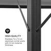 Blumfeldt Pantheon Solid Sky Ambient Solar, pavilon s šedou Náhled obrázku produktu 8