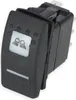 Tastschalter ON OFF ON, 12 V, 20 Amp., mit Schaltersymbol Produktbild-Vorschau 1