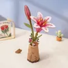 ROBOTIME Pink Lily, 124 kusov, Flóra, 8 rok / roky Náhľad obrázku produktu 7